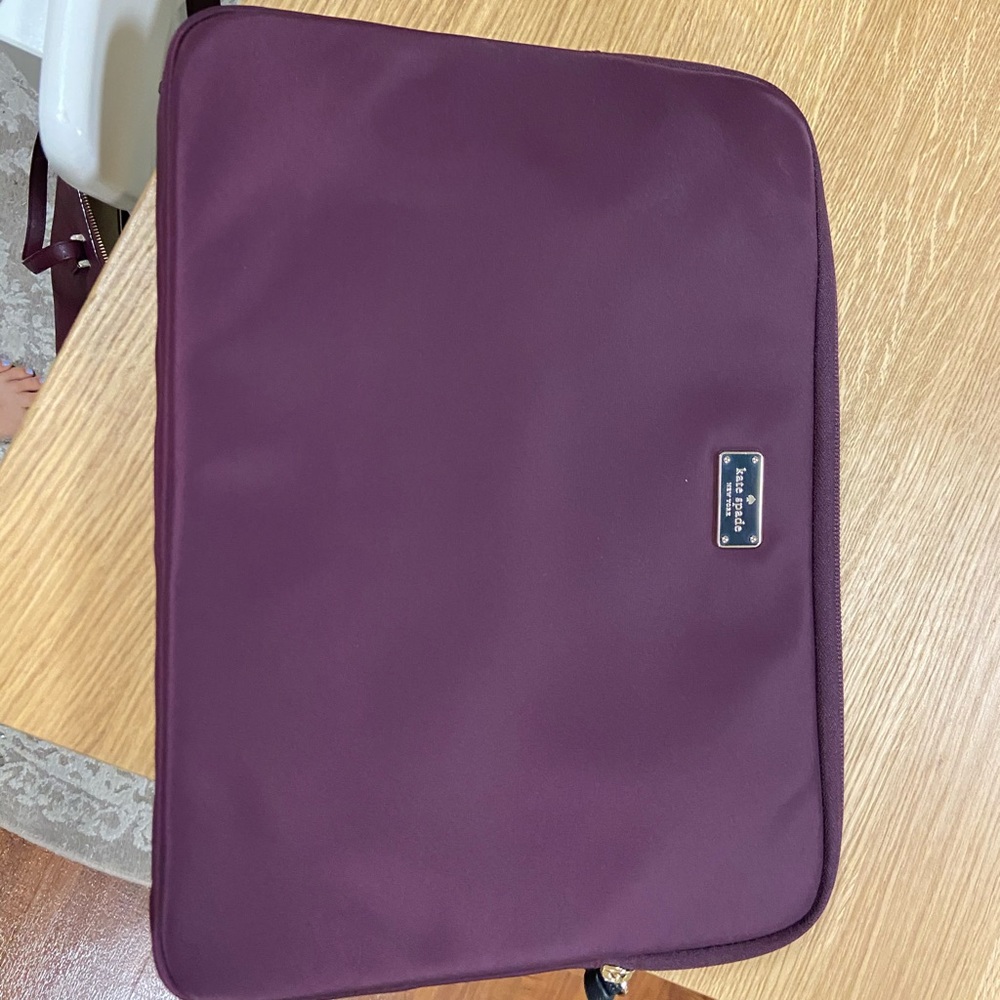 Kate Spade Plum Laptop Case